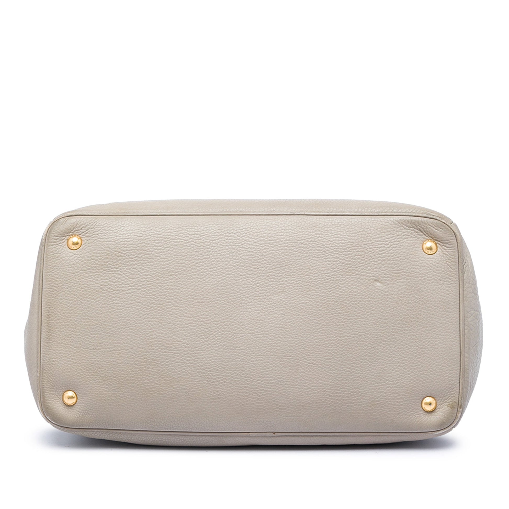 Prada Vitello Daino Open Convertible Tote