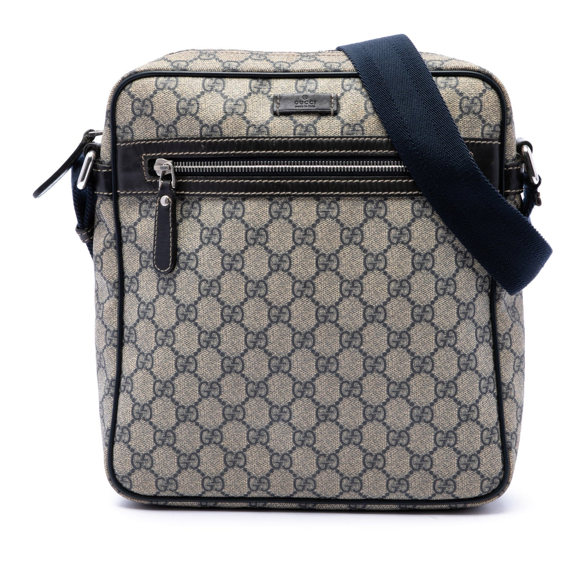 Gucci GG Supreme Crossbody — Beige