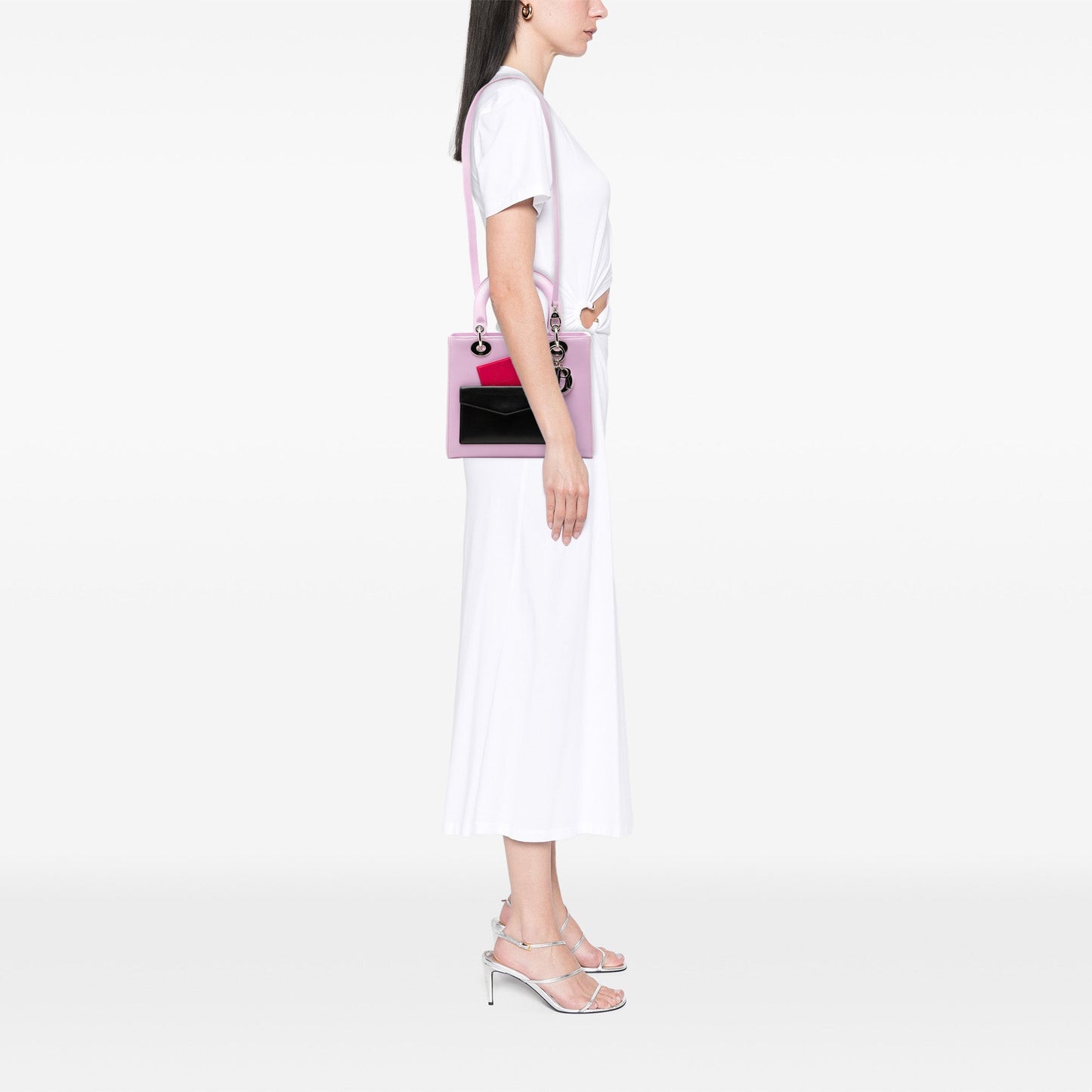 Dior Medium Calfskin Pockets Lady Dior