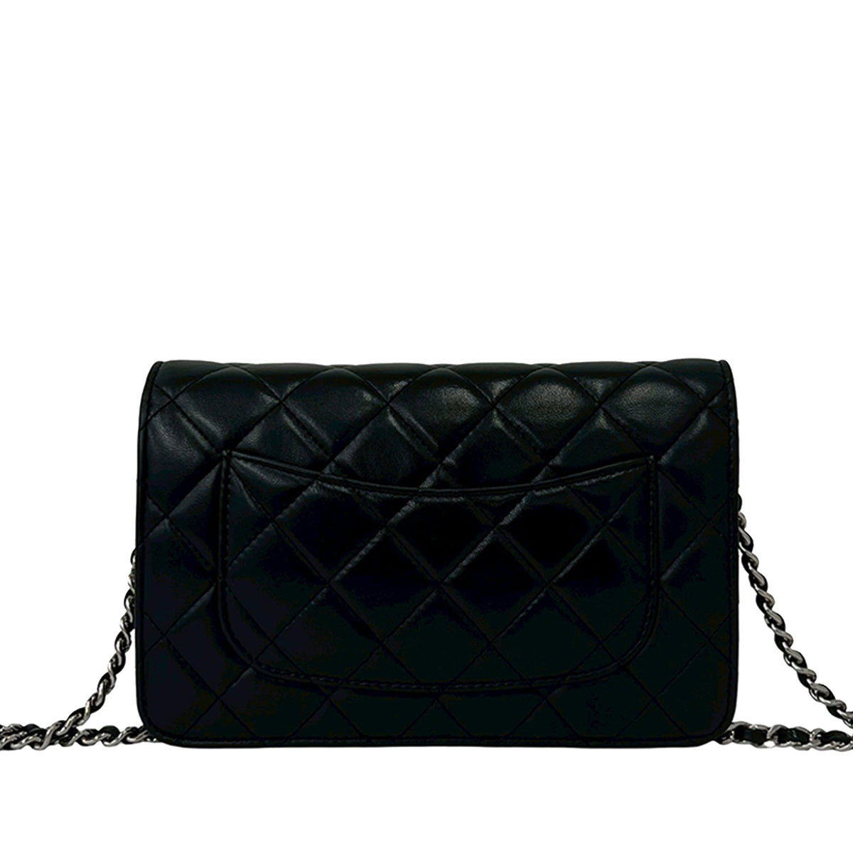 Chanel CC Quilted Lambskin Wallet On Chain