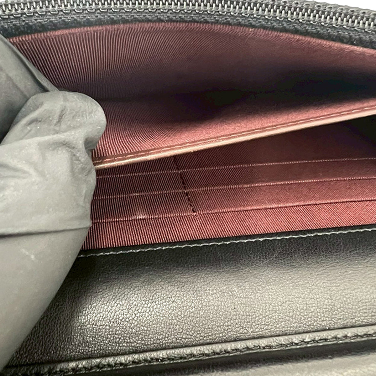 Chanel CC Quilted Lambskin Wallet On Chain