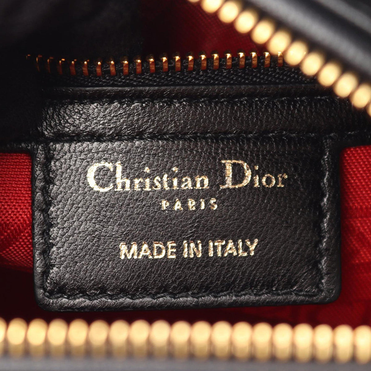 Dior Medium Lambskin Cannage Lady Dior