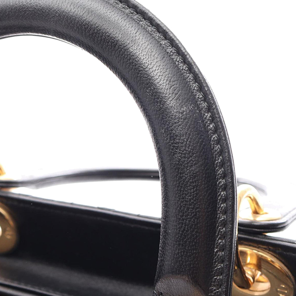 Dior Medium Lambskin Cannage Lady Dior