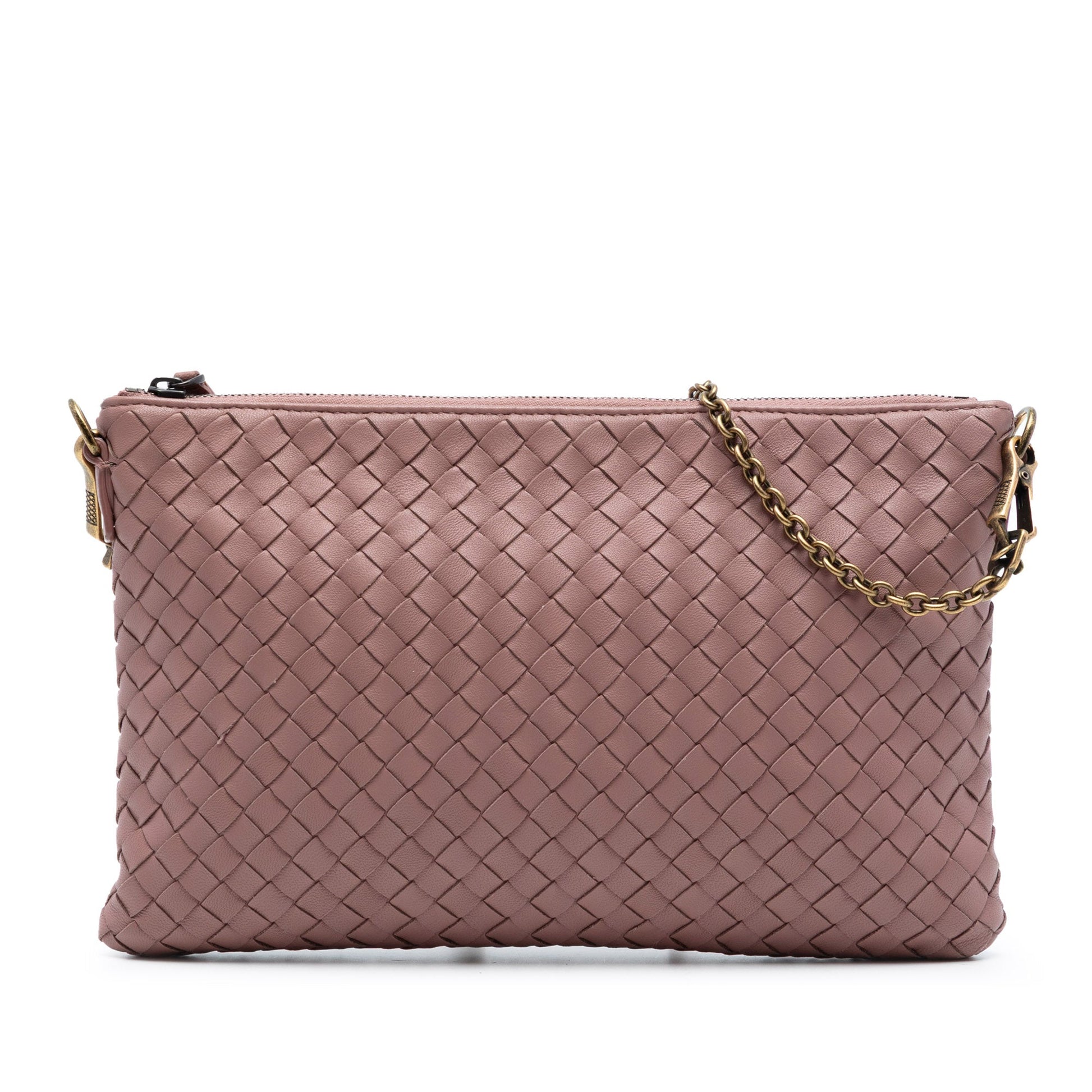 Nappa Intrecciato Biletto Wallet On Chain