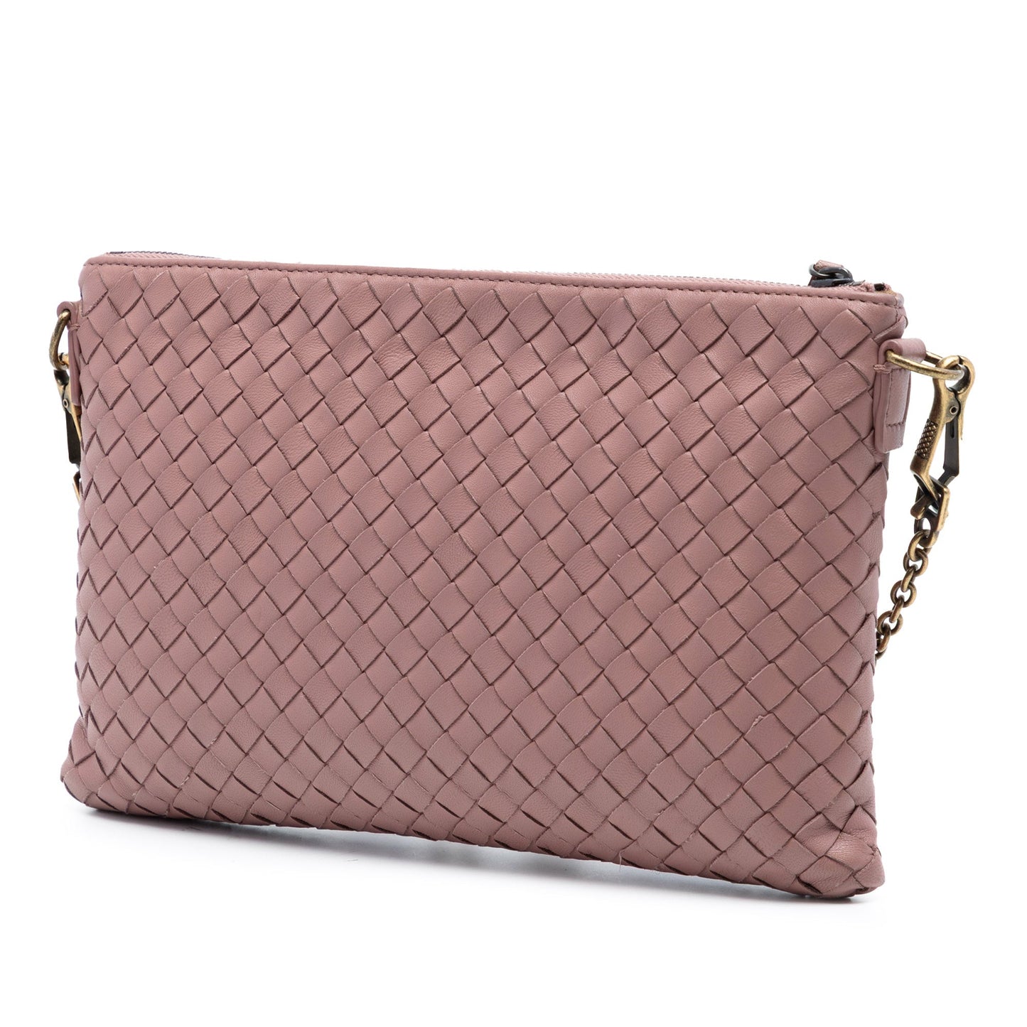 Nappa Intrecciato Biletto Wallet On Chain