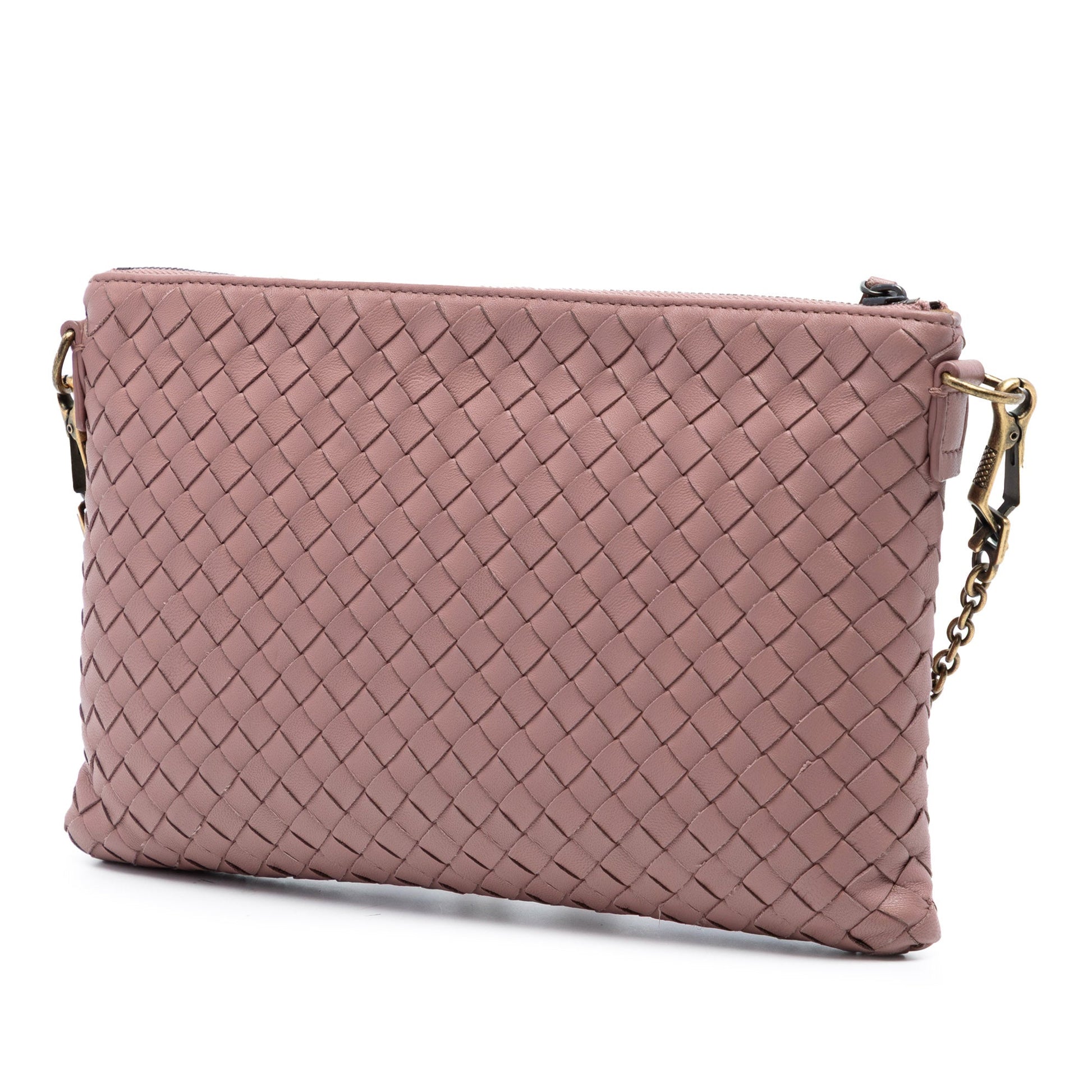 Nappa Intrecciato Biletto Wallet On Chain