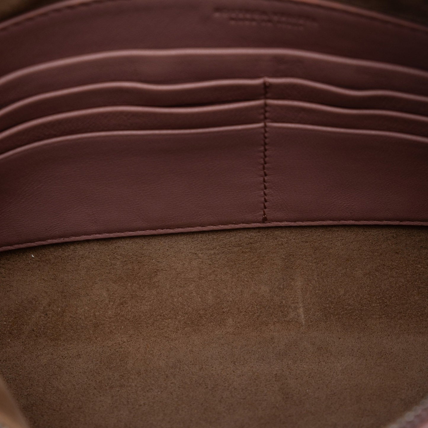 Nappa Intrecciato Biletto Wallet On Chain