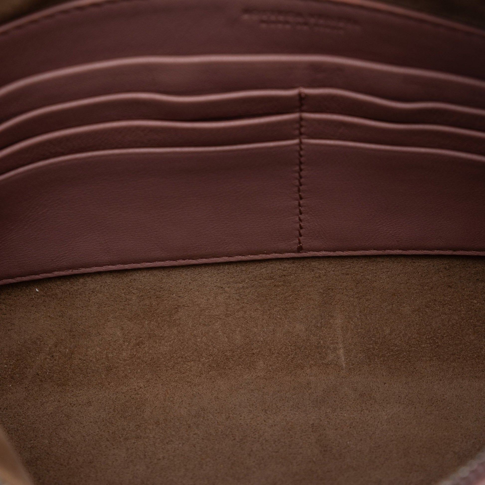 Nappa Intrecciato Biletto Wallet On Chain
