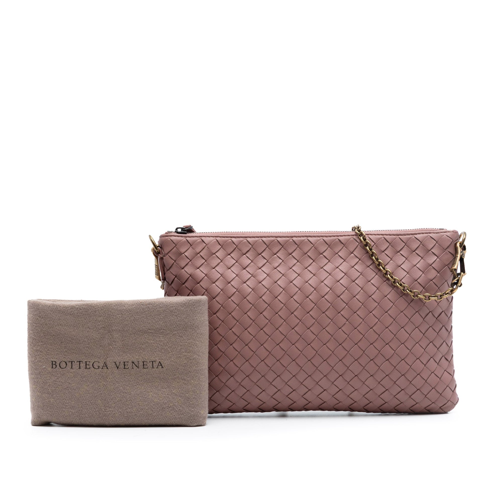 Nappa Intrecciato Biletto Wallet On Chain