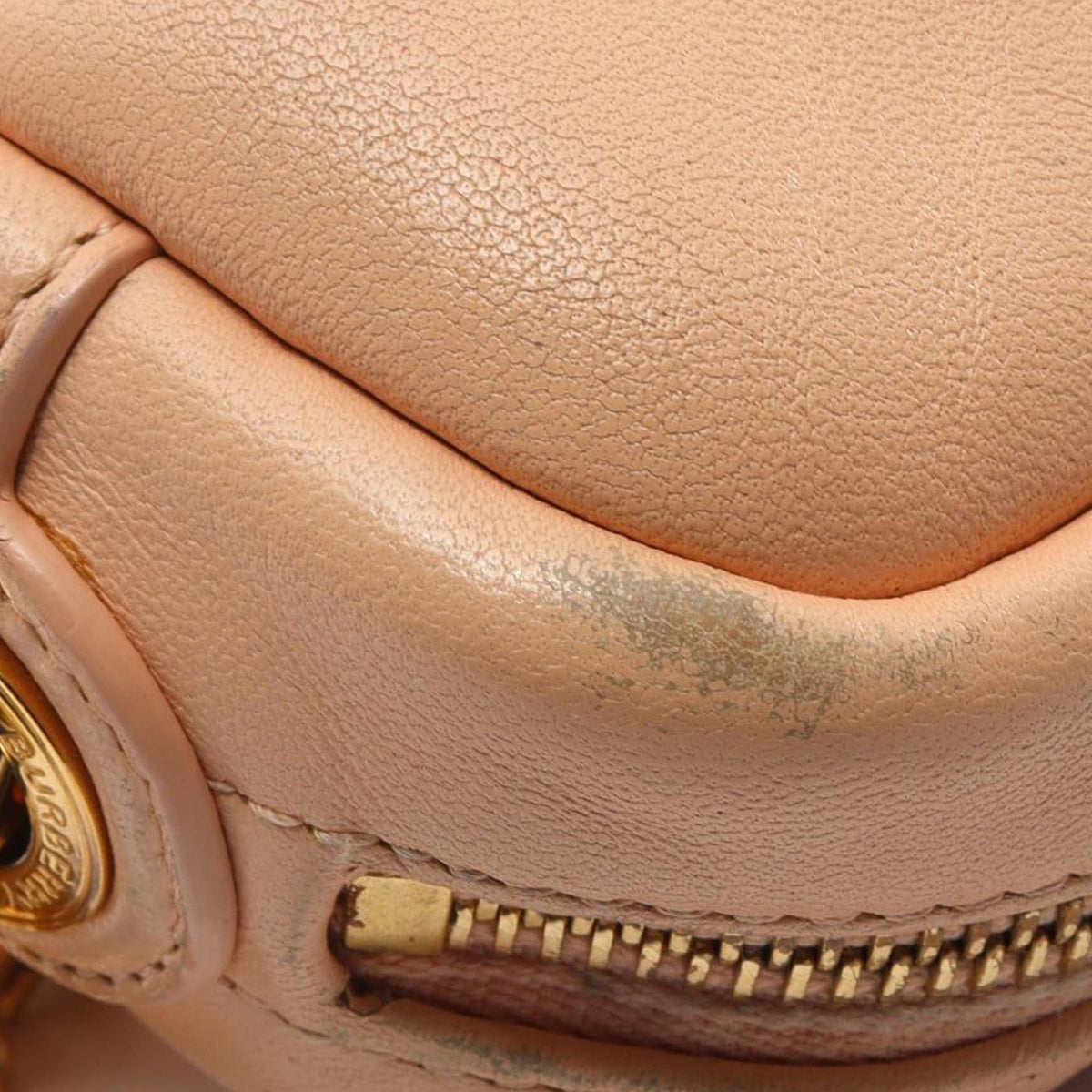 Burberry Mini Quilted Lambskin Lola Camera Bag — Pink
