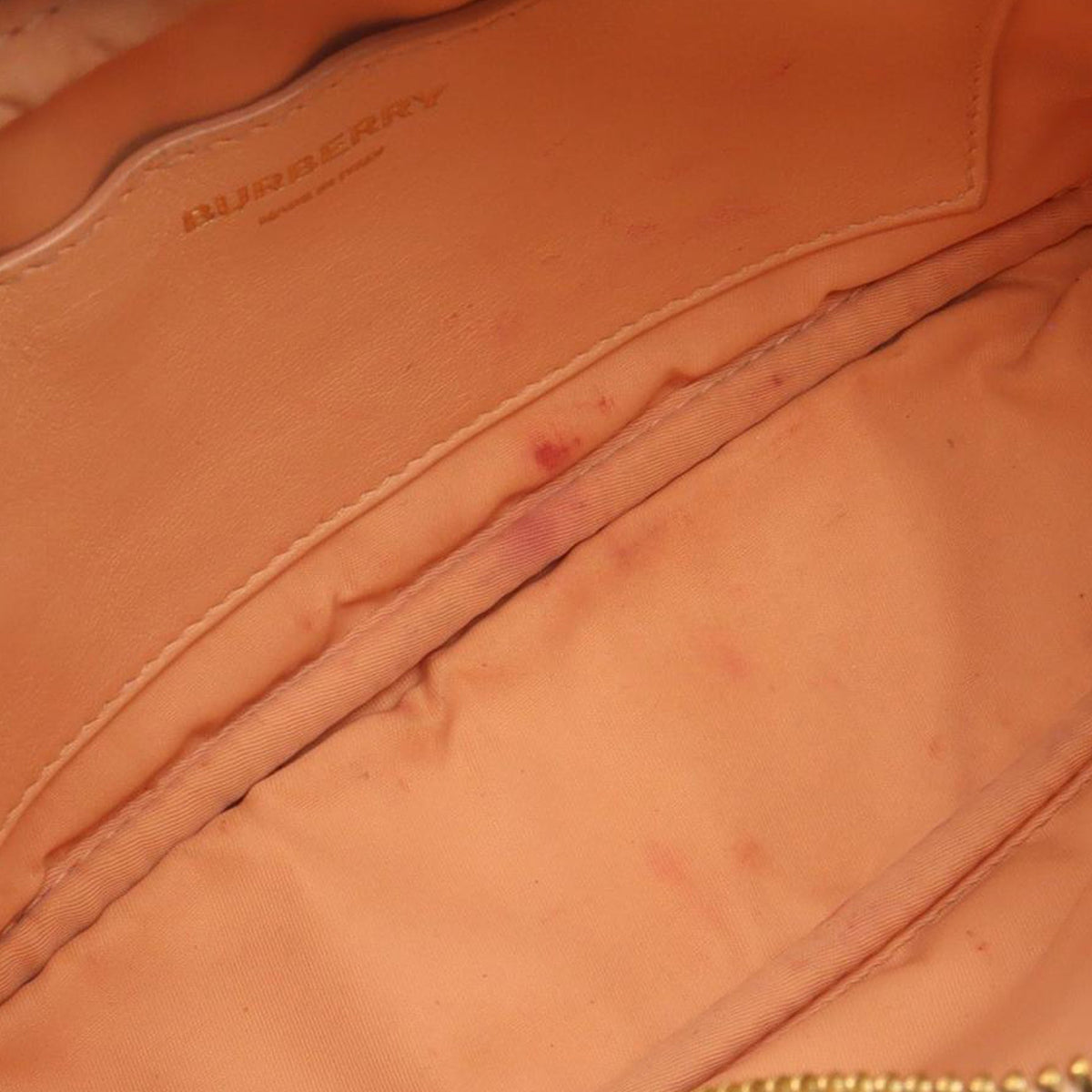 Burberry Mini Quilted Lambskin Lola Camera Bag — Pink