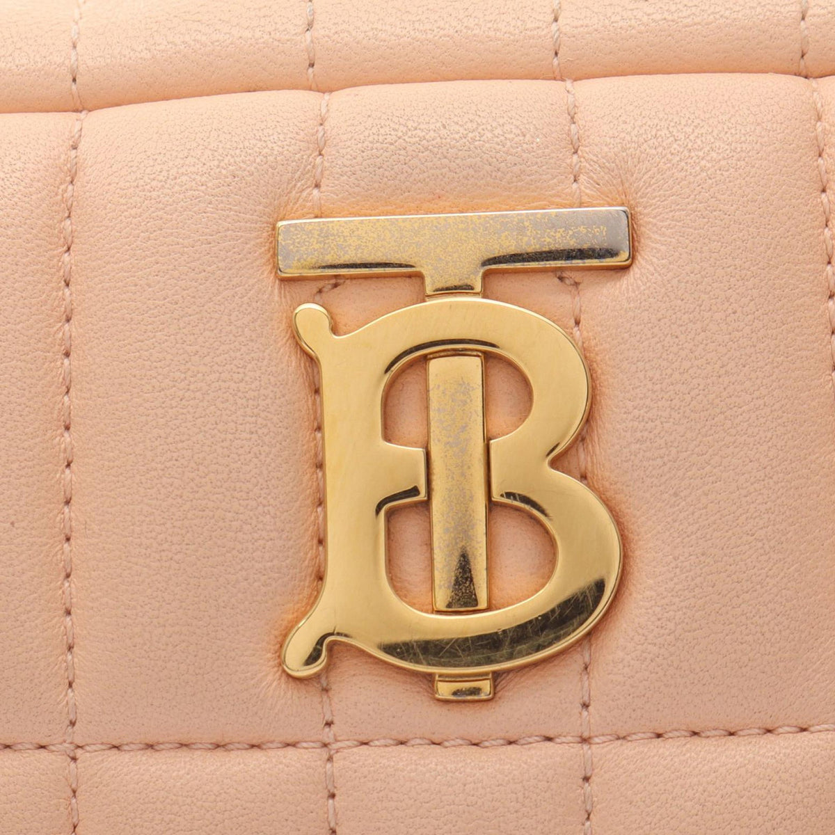 Burberry Mini Quilted Lambskin Lola Camera Bag — Pink