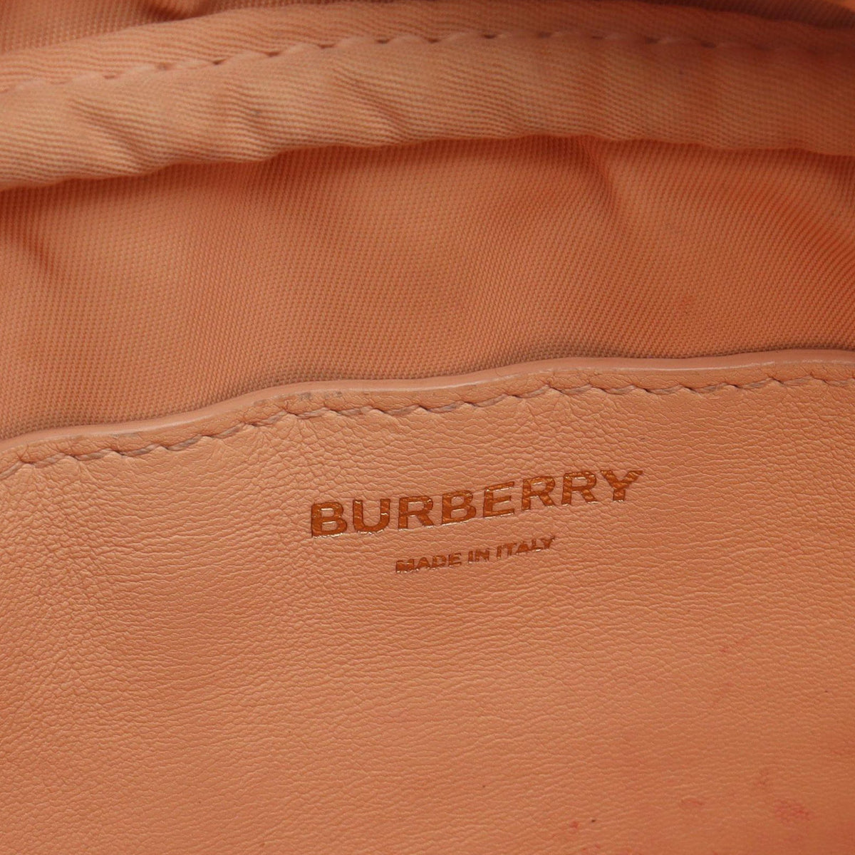 Burberry Mini Quilted Lambskin Lola Camera Bag — Pink