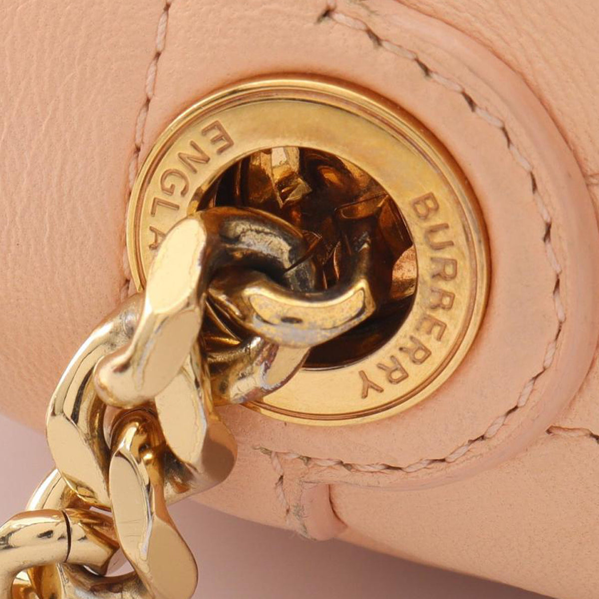 Burberry Mini Quilted Lambskin Lola Camera Bag — Pink
