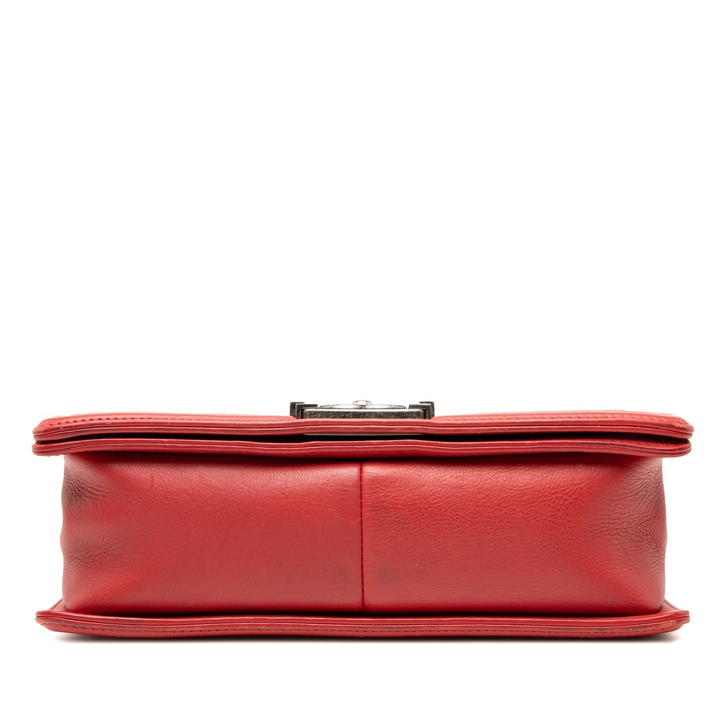 Old Medium Quilted Lambskin Boy Flap