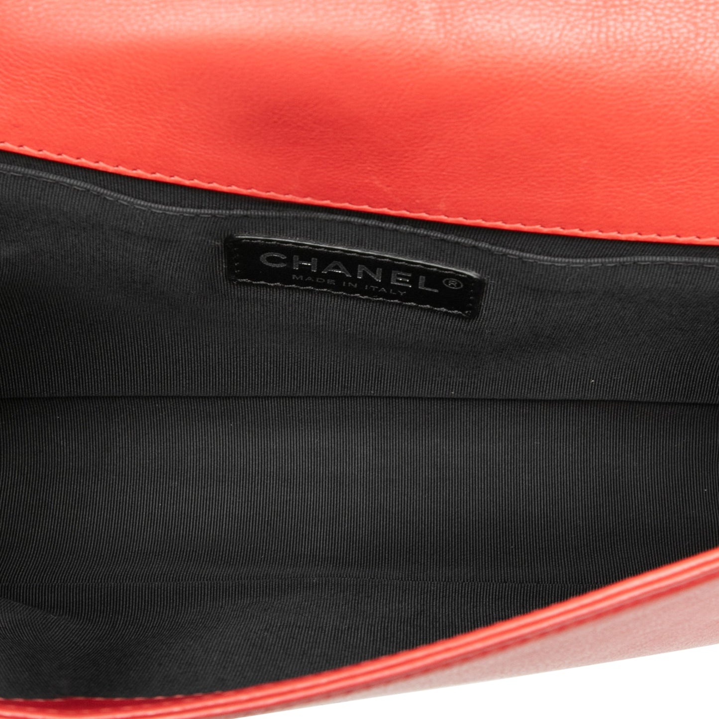 Old Medium Quilted Lambskin Boy Flap