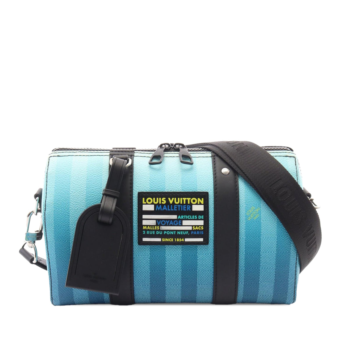 Louis Vuitton Damier Stripe City Keepall