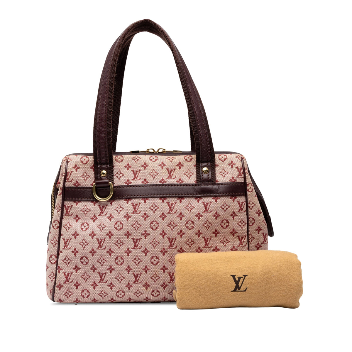 Louis Vuitton Monogram Mini Lin Josephine PM — Red