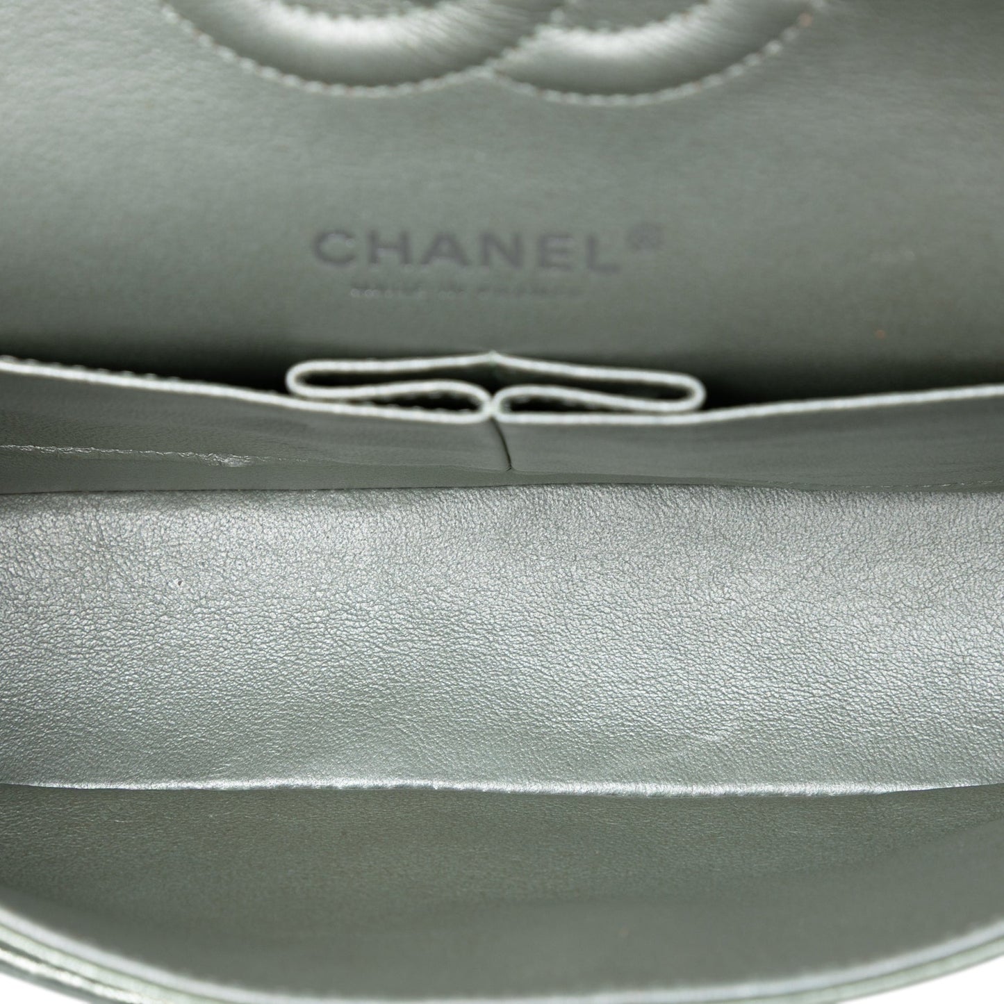 Chanel Medium Classic Metallic Lambskin Double Flap