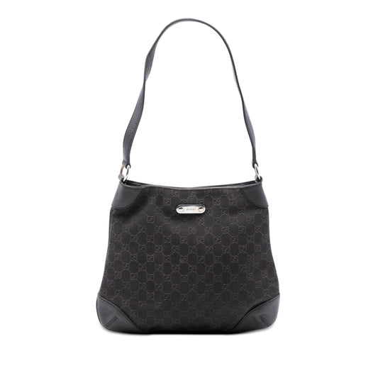 Gucci GG Denim Shoulder Bag