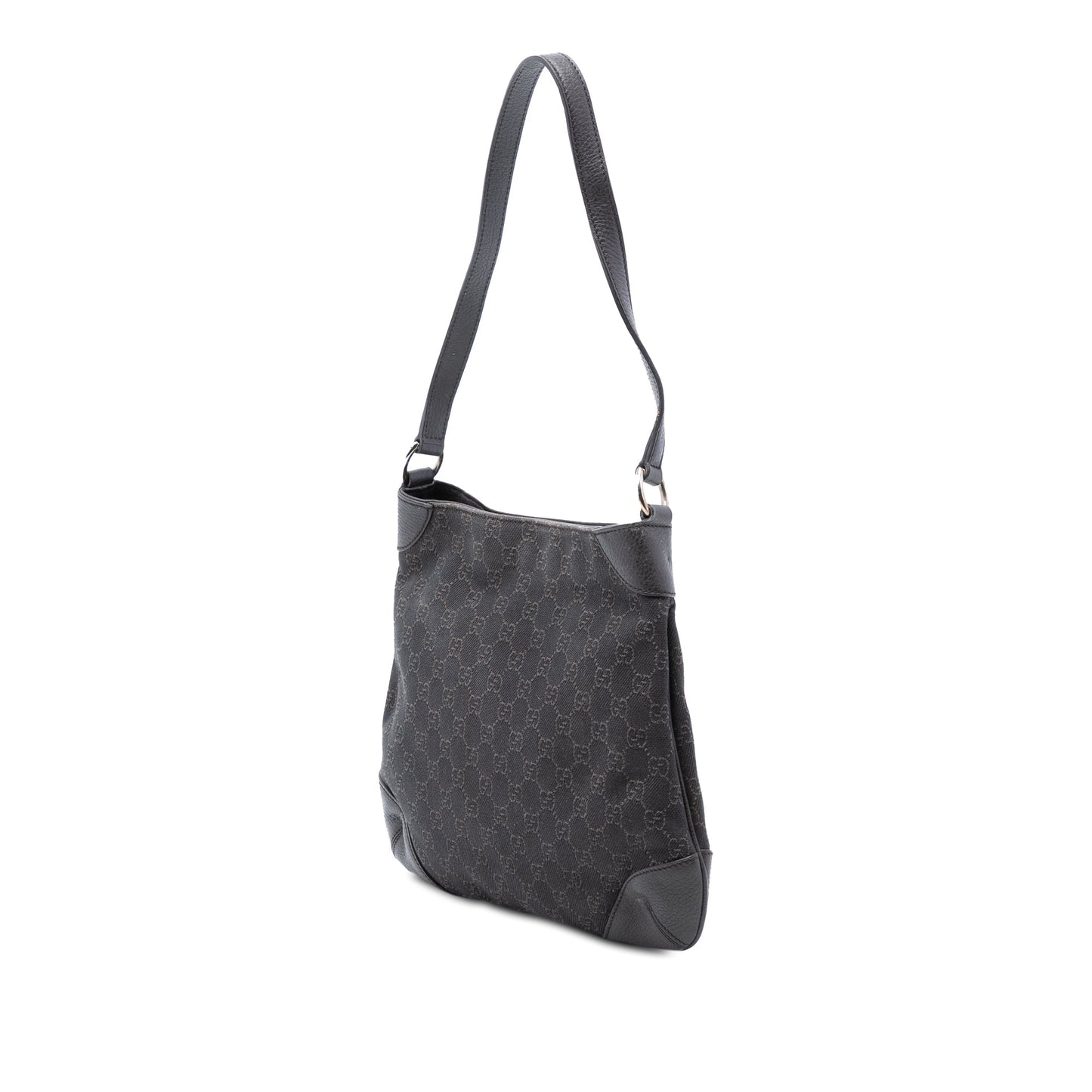 Gucci GG Denim Shoulder Bag