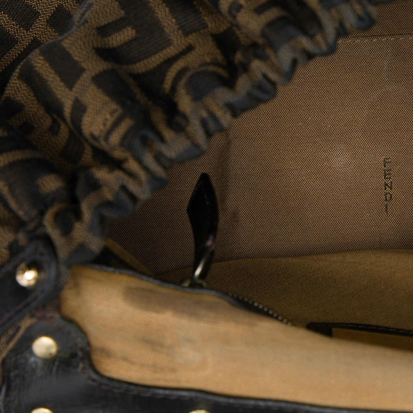 Fendi Medium Zucca Canvas Magic Handbag
