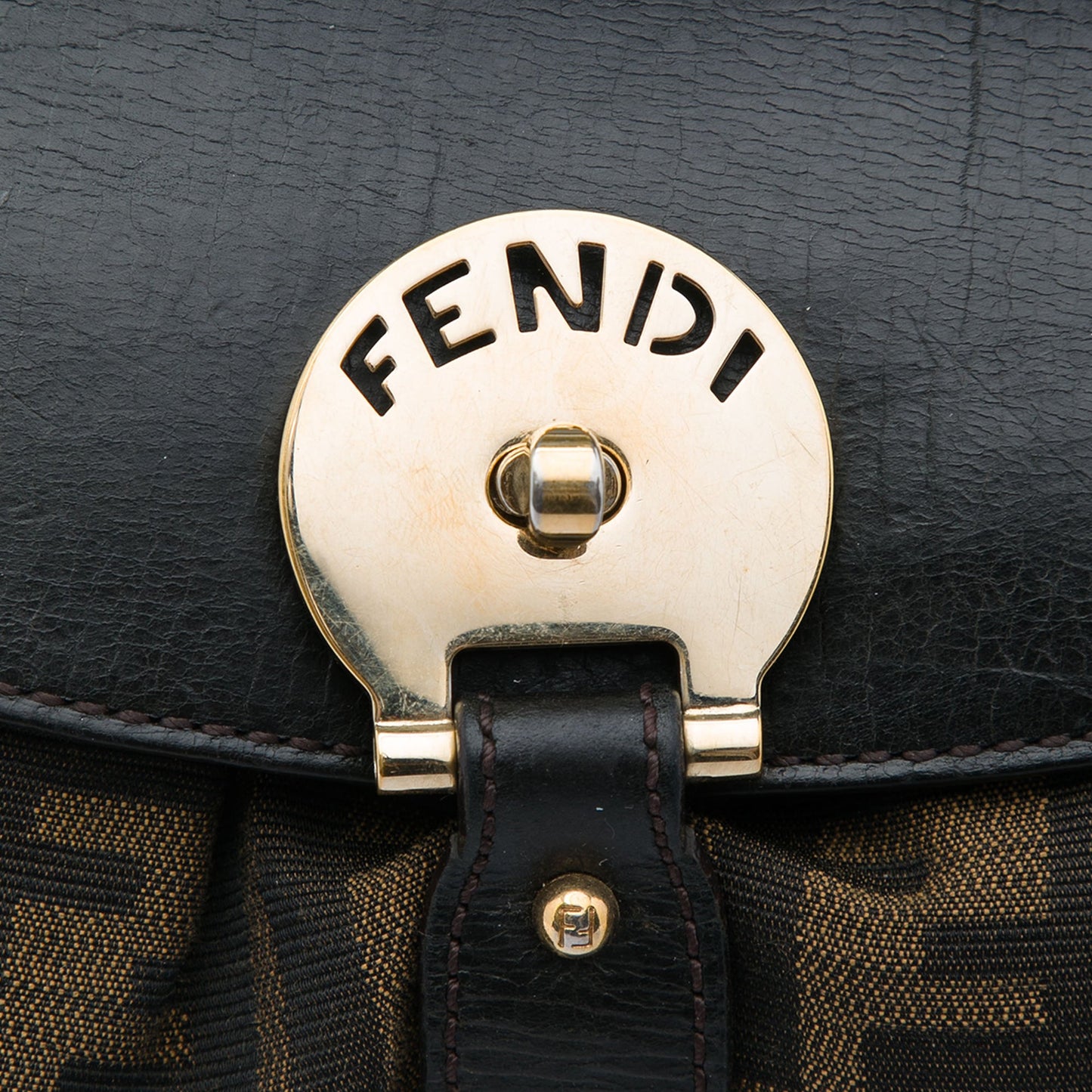 Fendi Medium Zucca Canvas Magic Handbag