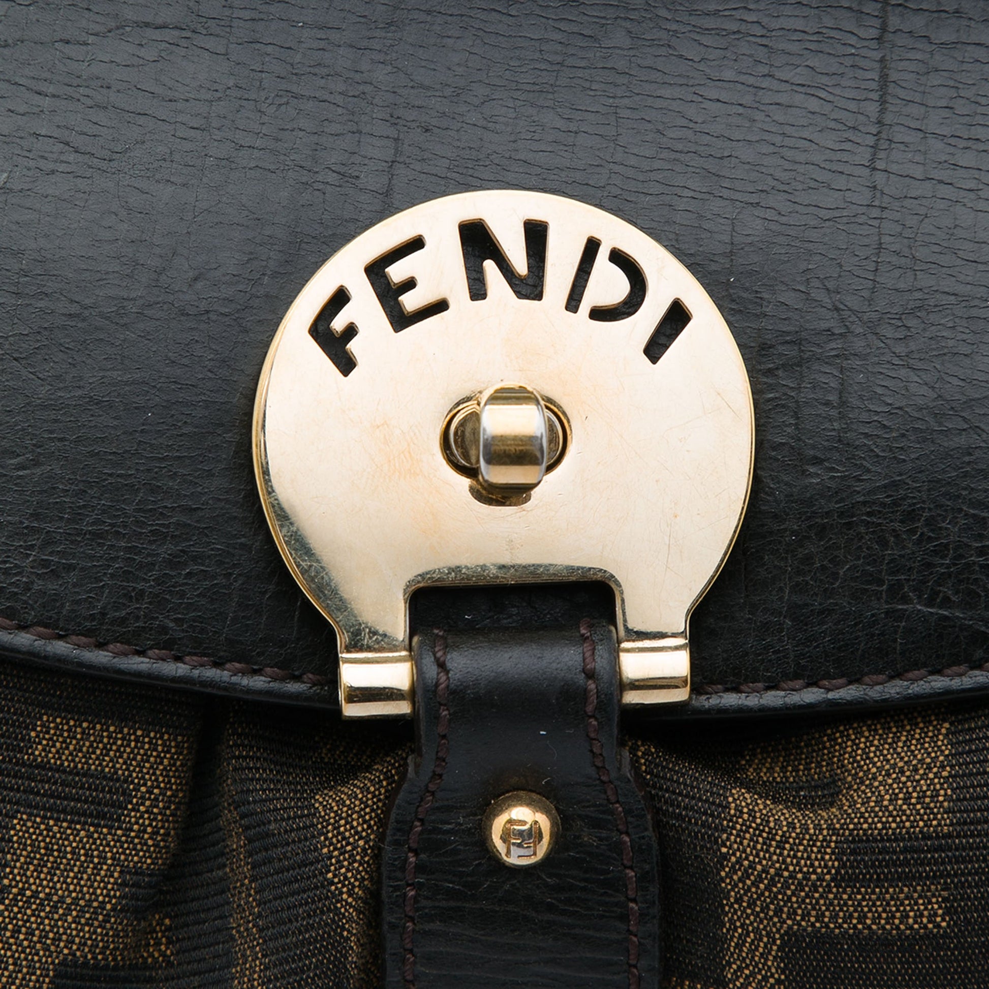 Fendi Medium Zucca Canvas Magic Handbag
