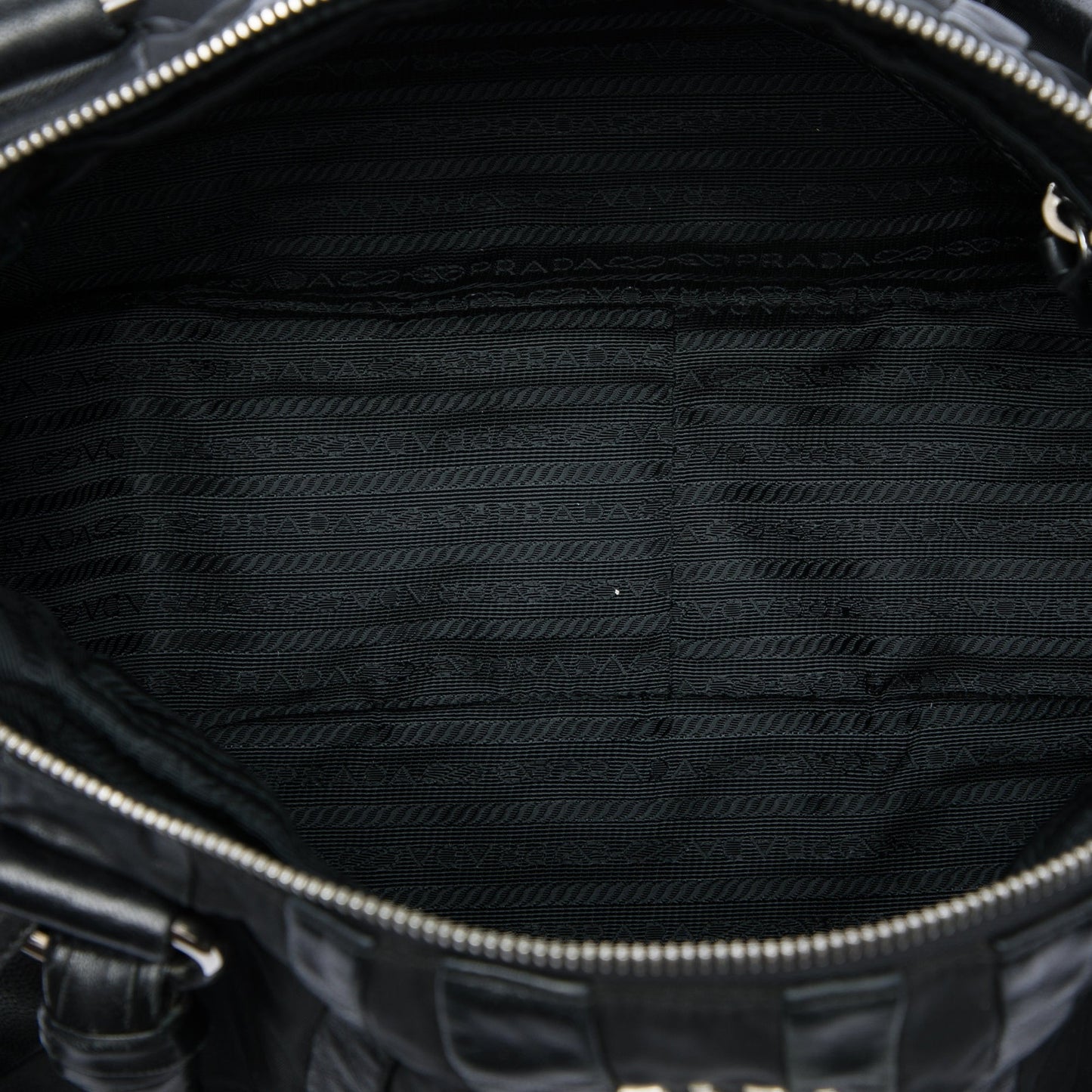 Prada Tessuto Nappa Waves Handbag