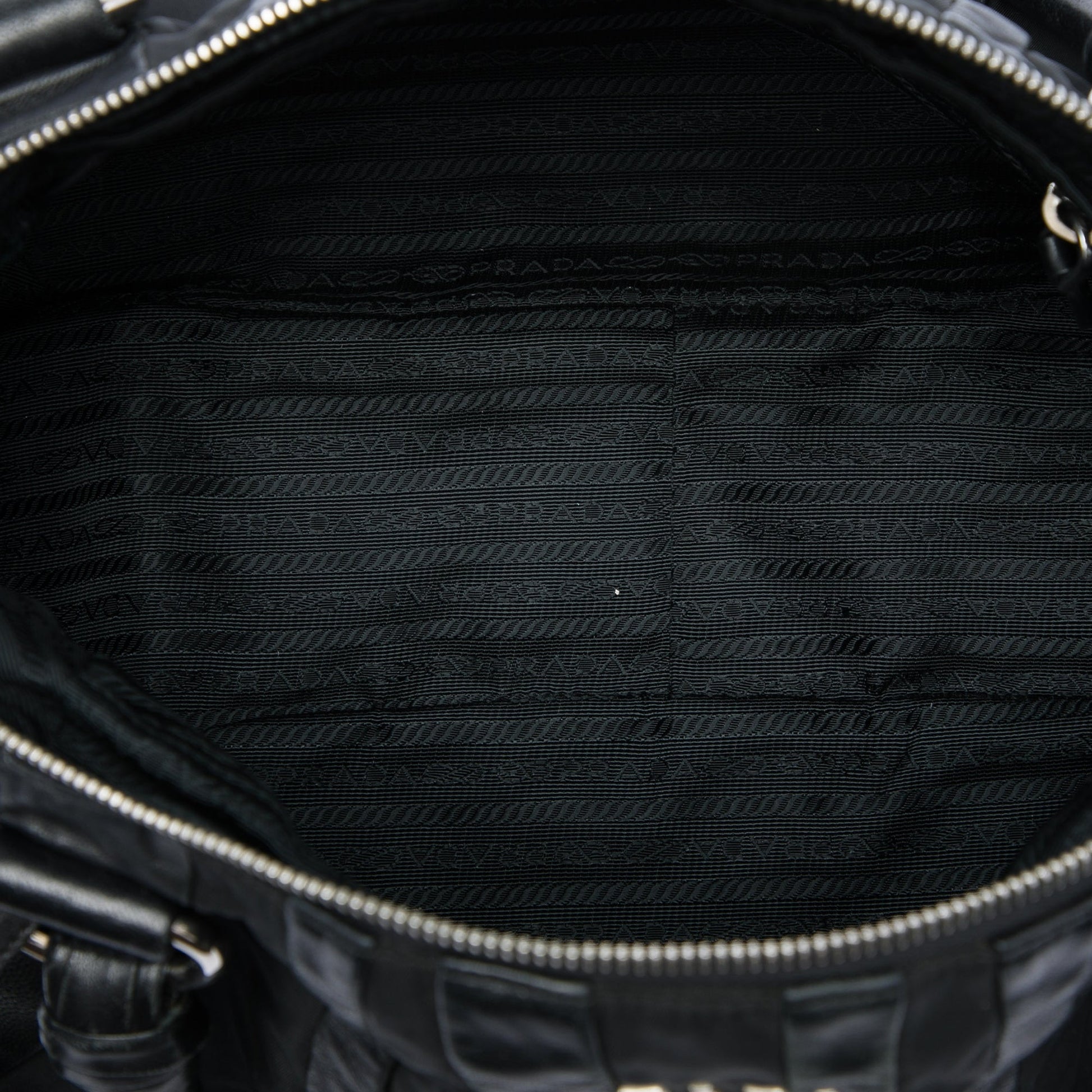 Prada Tessuto Nappa Waves Handbag