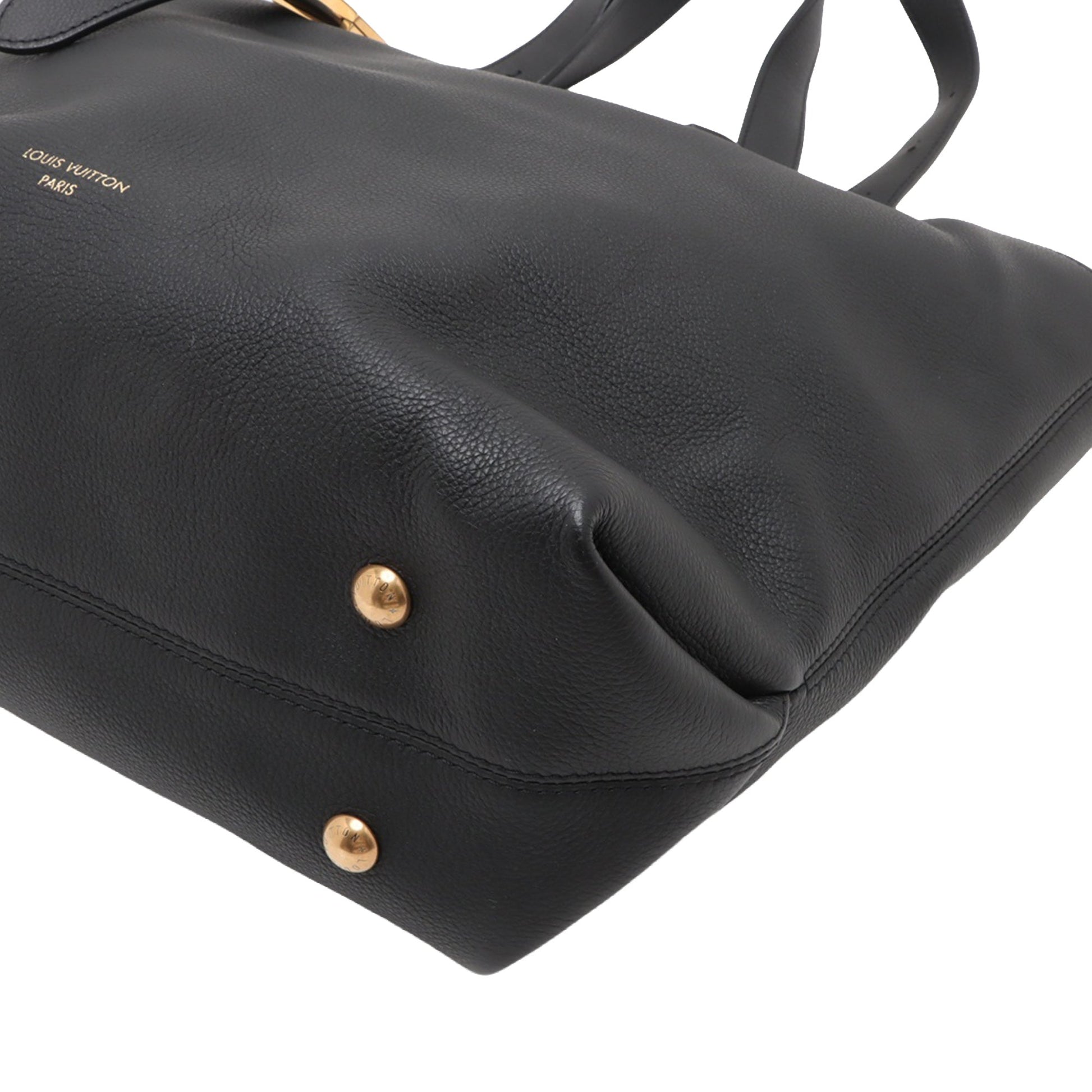 Louis Vuitton Grained Calfskin Low Key Cabas MM