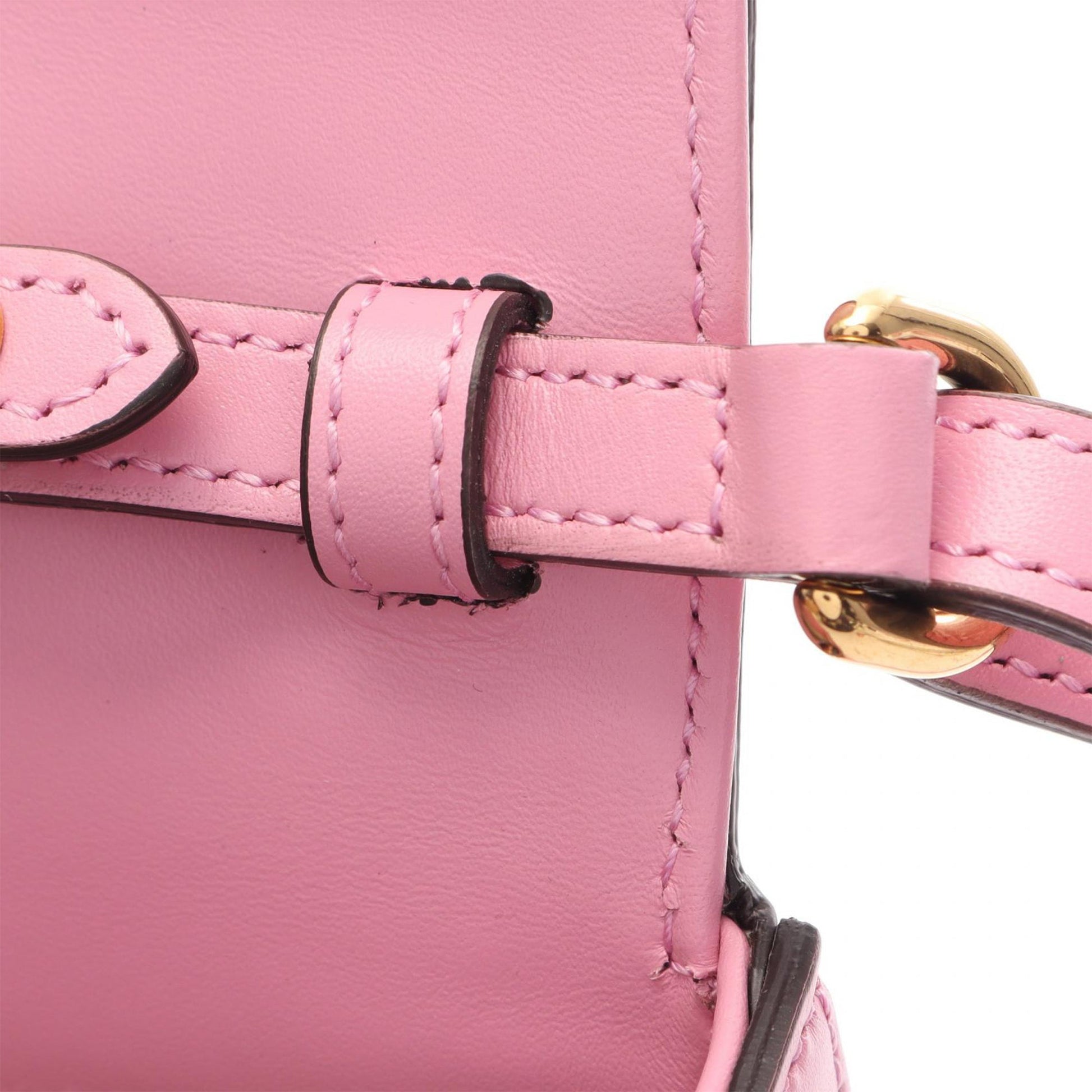Gucci Mini Calfskin Bamboo Top Handle Bag