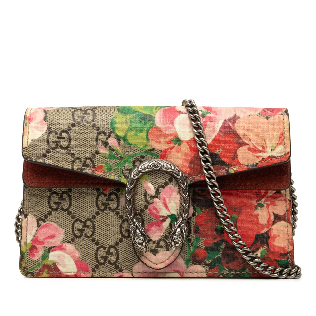 Gucci Mini GG Supreme Blooms Dionysus Crossbody