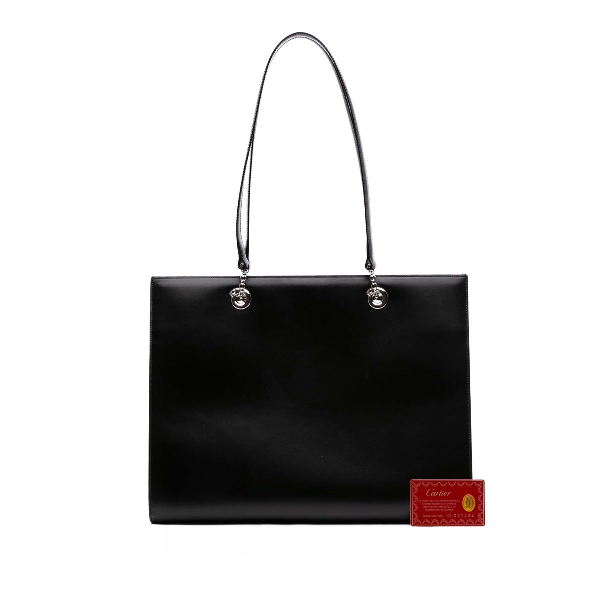 Cartier Leather Panthere Tote