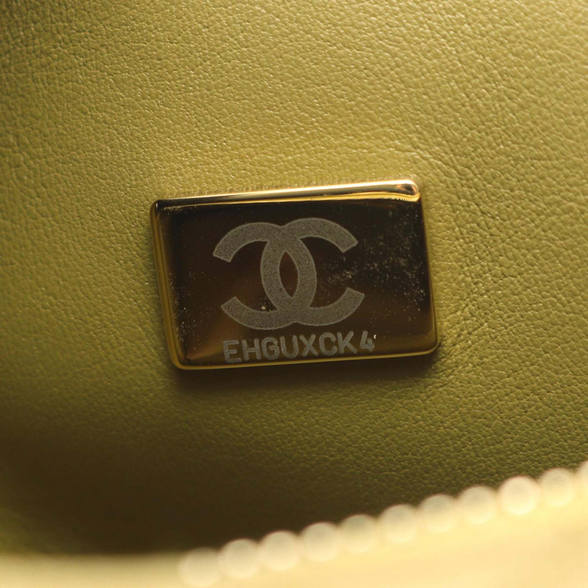 Chanel Mini Quilted Lambskin Wenge Wood Bowling Bag