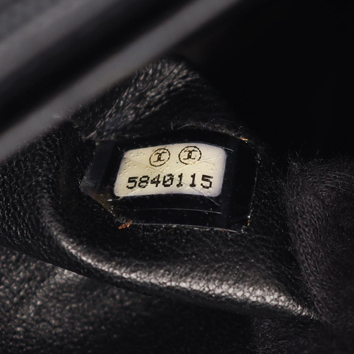 Chanel Quilted Suede Shoulder Bag — Black