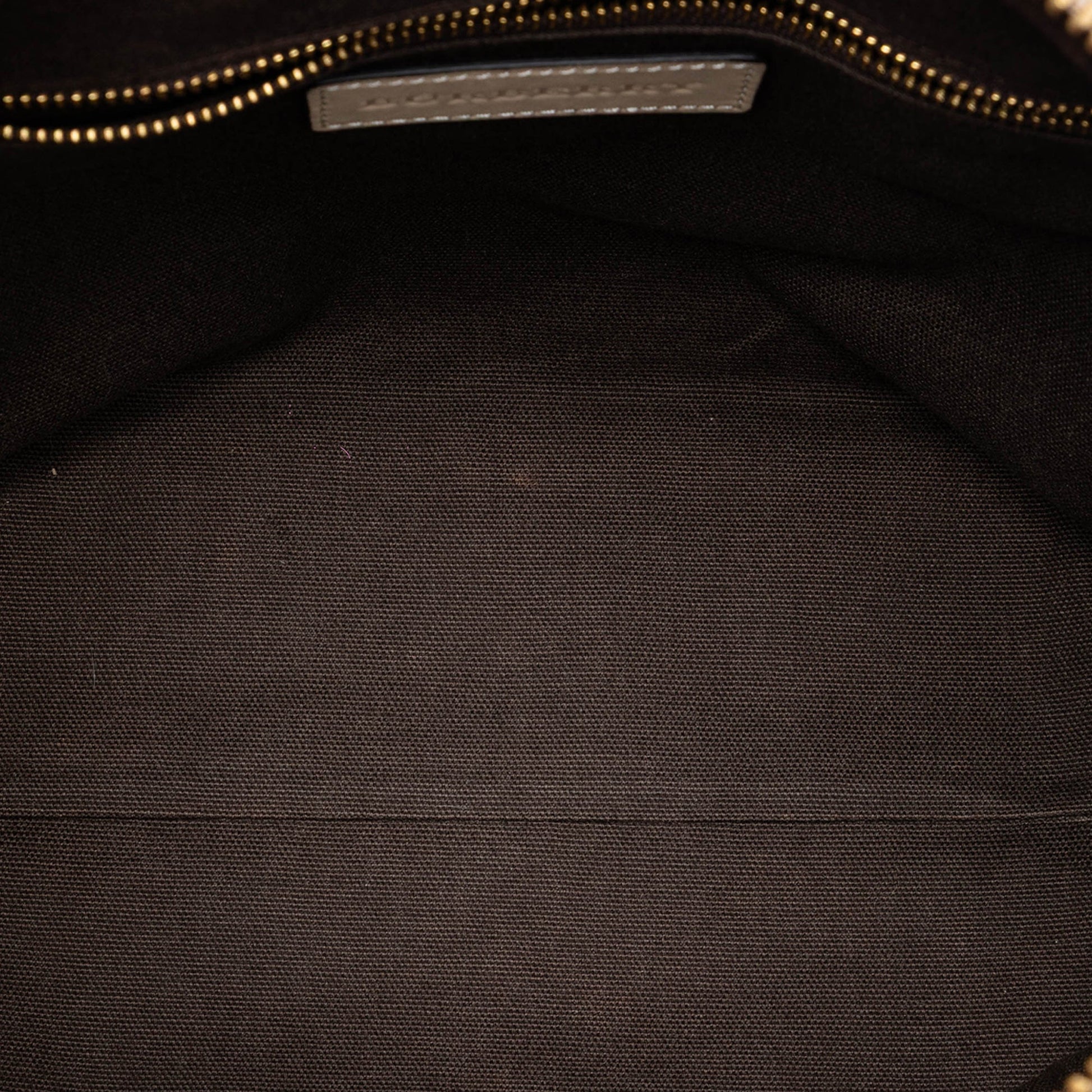 Burberry Small Smoke Check Coated Canvas Salisbury Tote