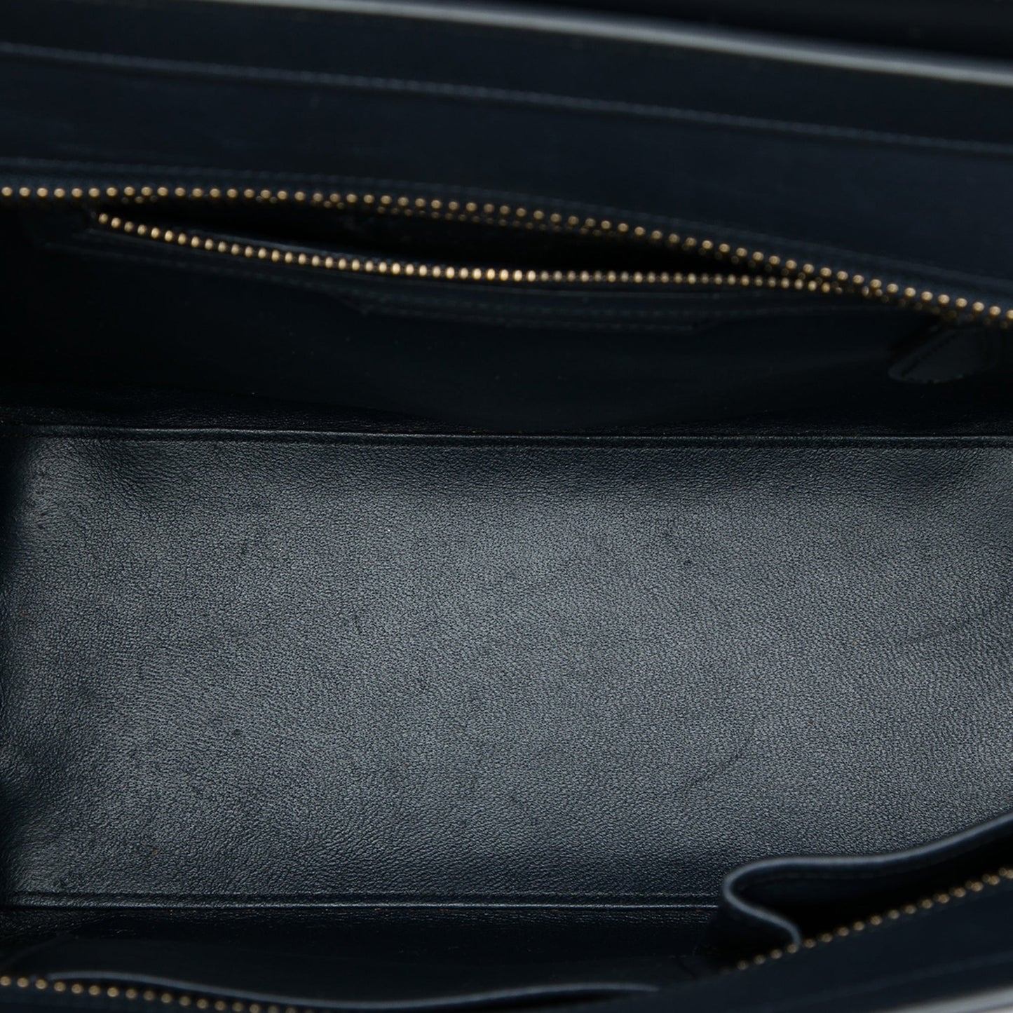 Celine Micro Tricolor Leather Luggage Tote