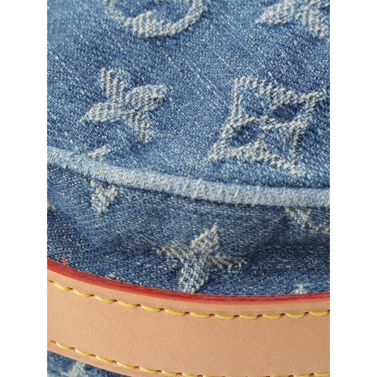 Louis Vuitton Monogram Denim Croissant MM — Blue