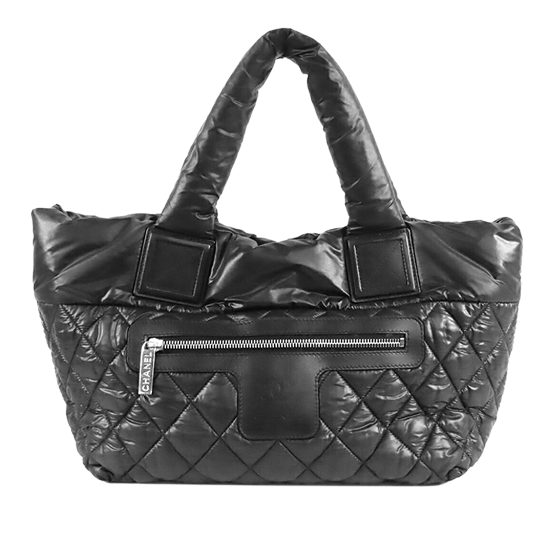 Chanel Small Quilted Nylon Coco Cocoon Tote