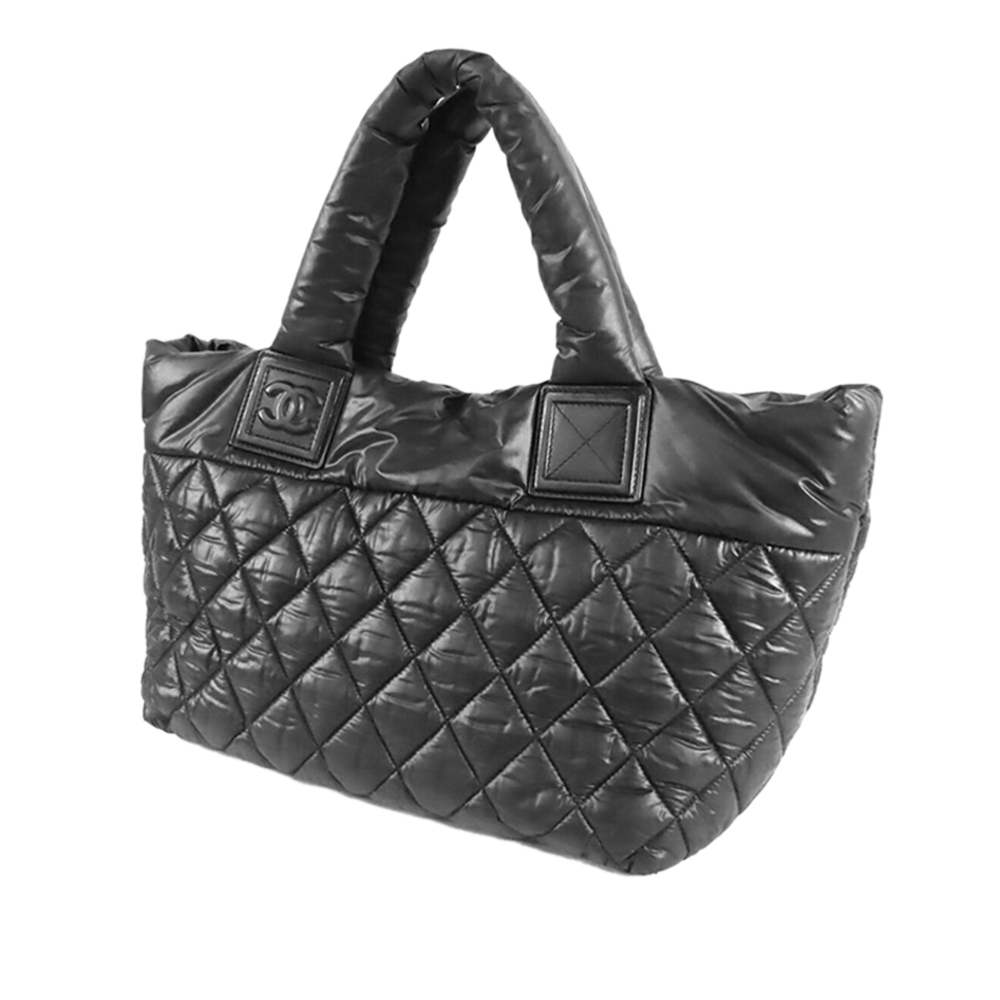 Chanel Small Quilted Nylon Coco Cocoon Tote