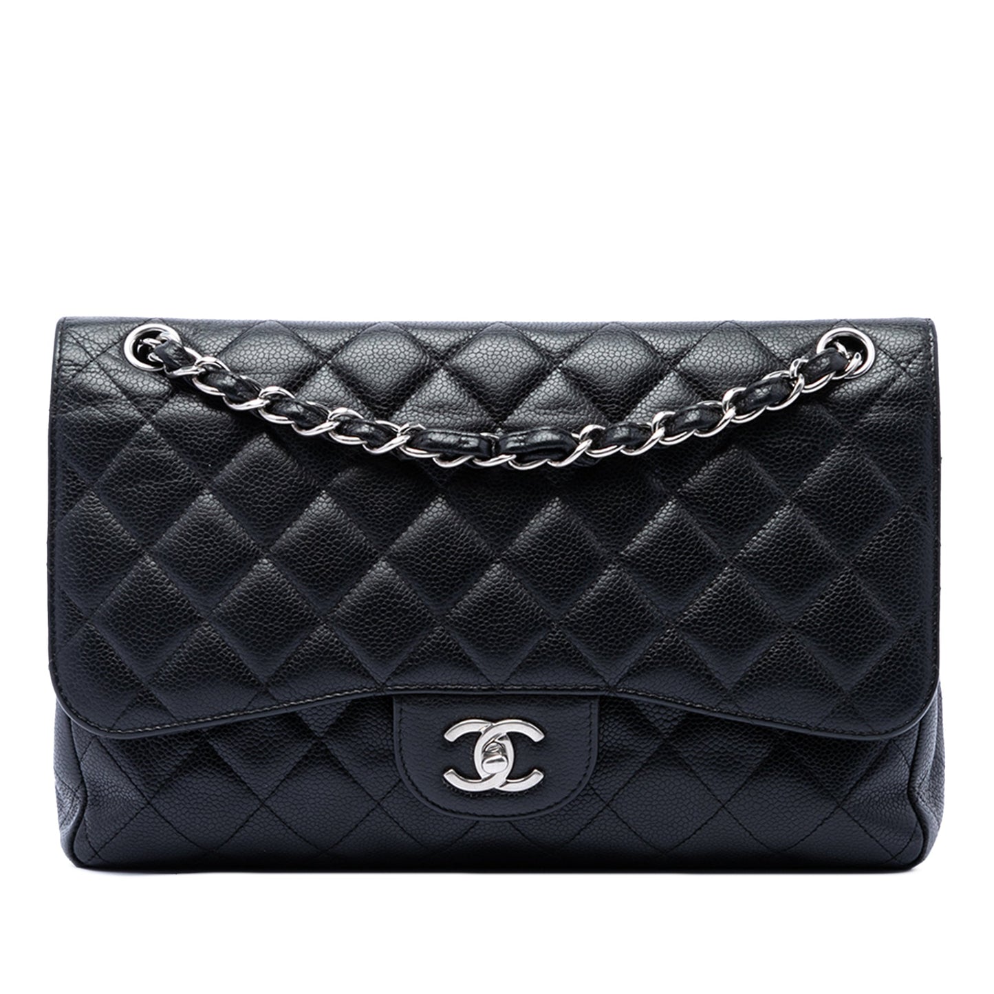 Chanel Jumbo Classic Caviar Double Flap