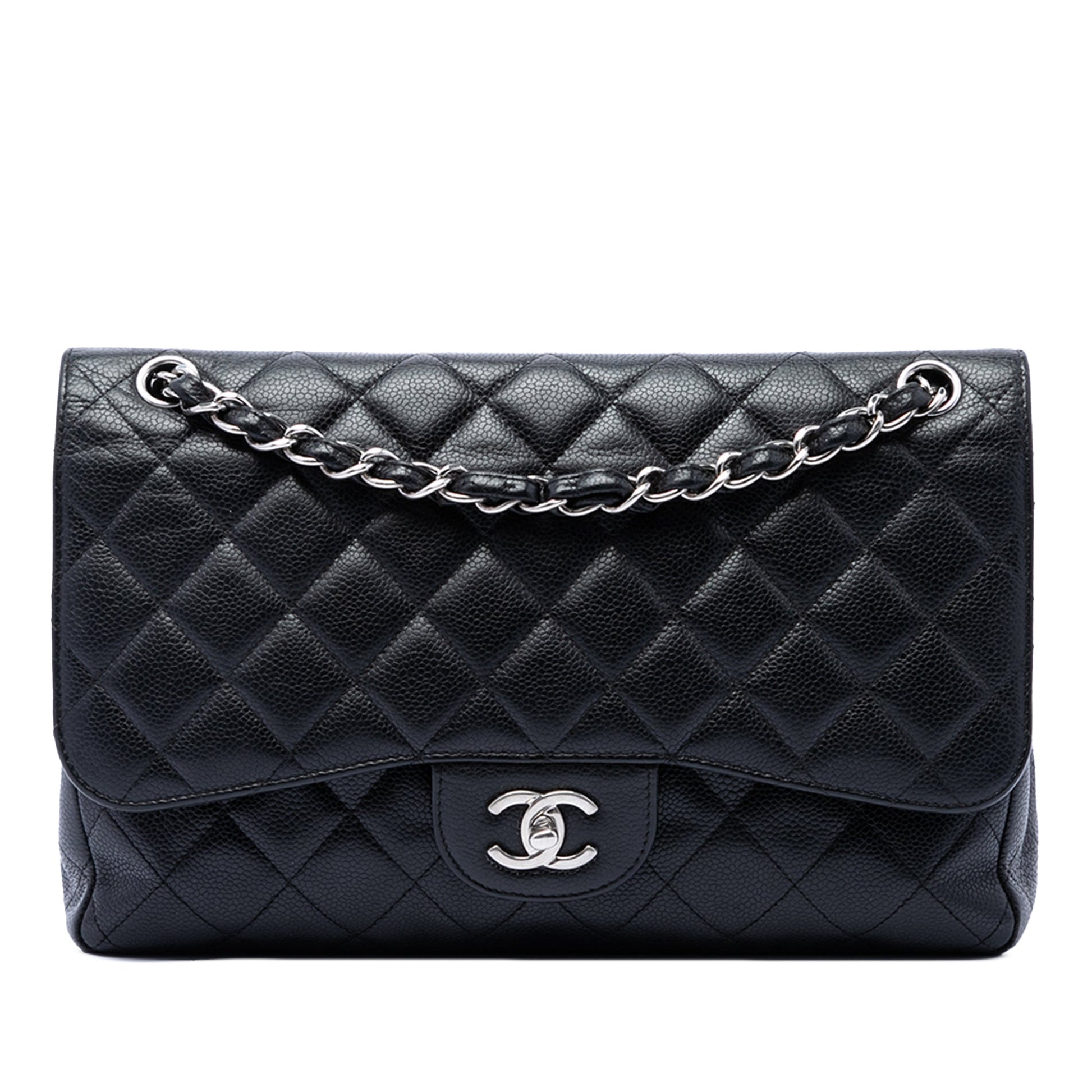 Chanel Jumbo Classic Caviar Double Flap