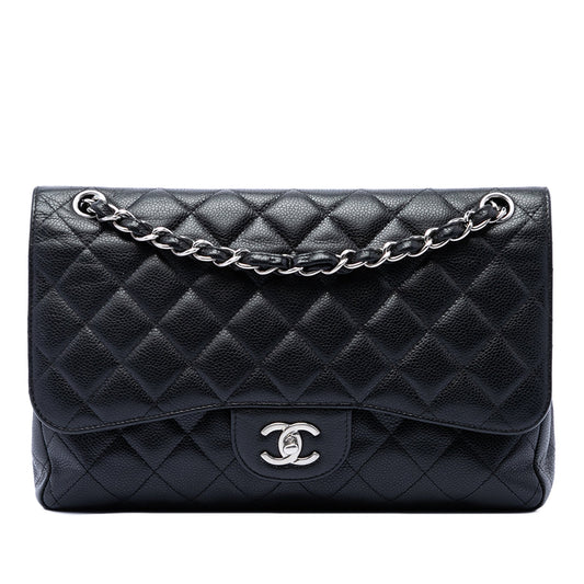 Chanel Jumbo Classic Caviar Double Flap