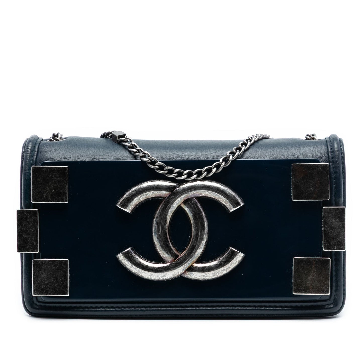 Chanel Lambskin and Acrylic Boy Brick Horizontal Flap