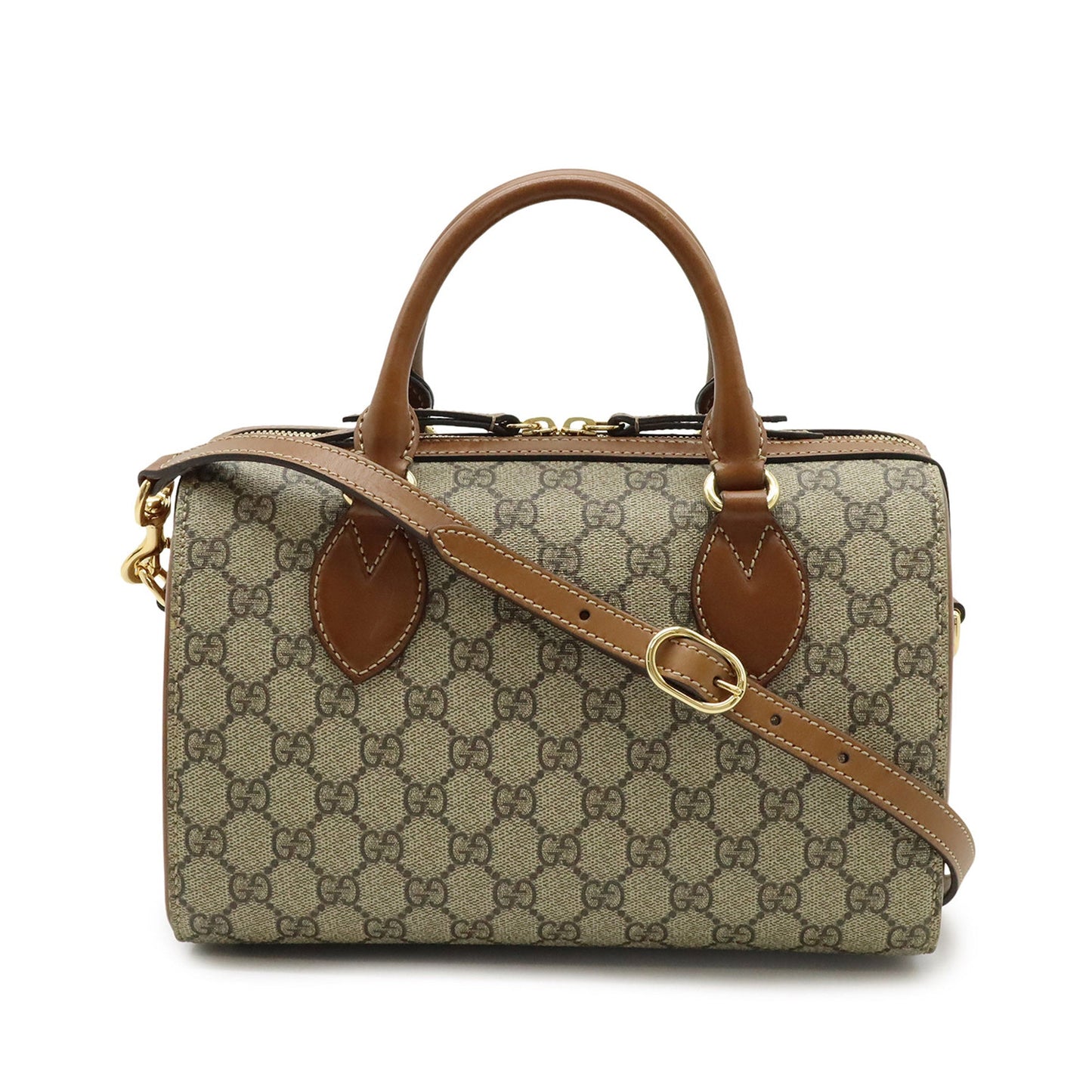 Gucci Small GG Supreme Boston Bag
