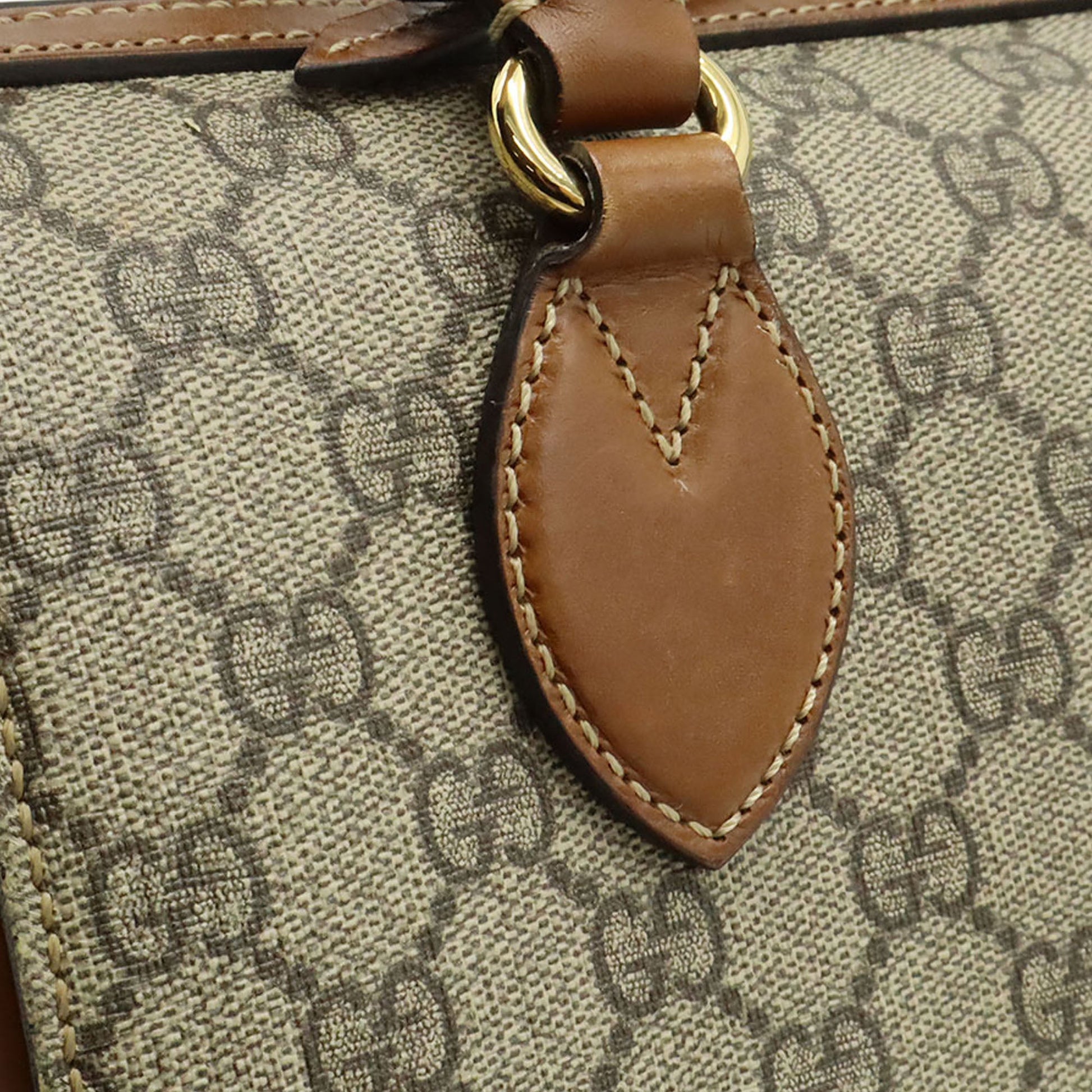 Gucci Small GG Supreme Boston Bag