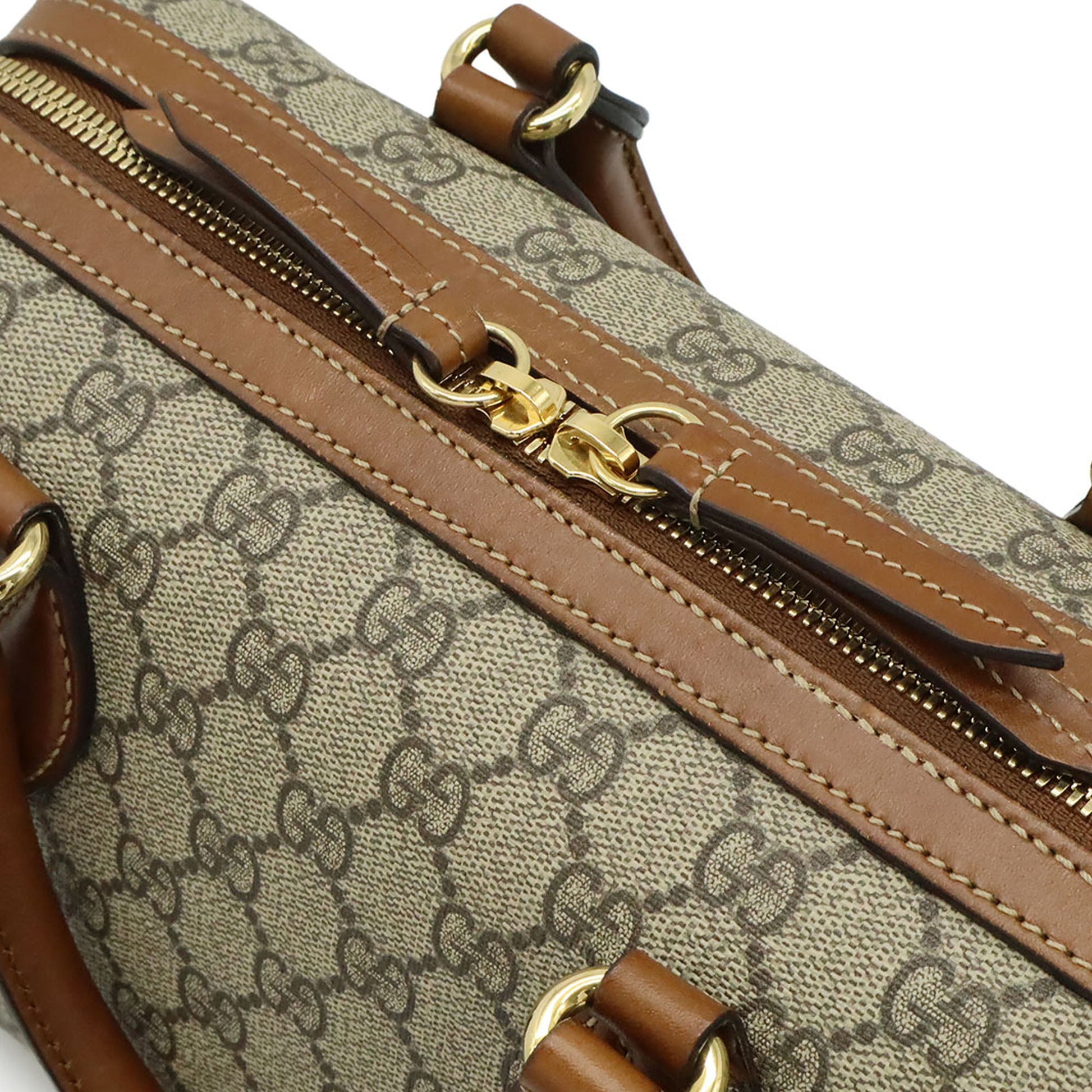 Gucci Small GG Supreme Boston Bag