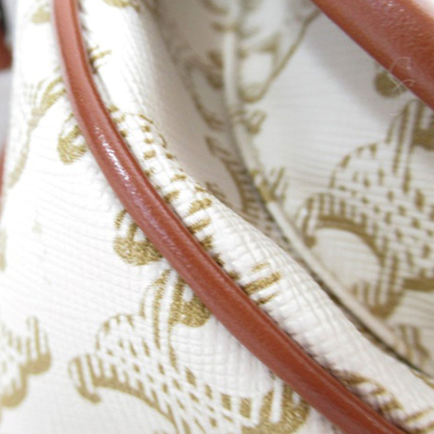 Celine Medium Triomphe Coated Canvas Folco Crossbody