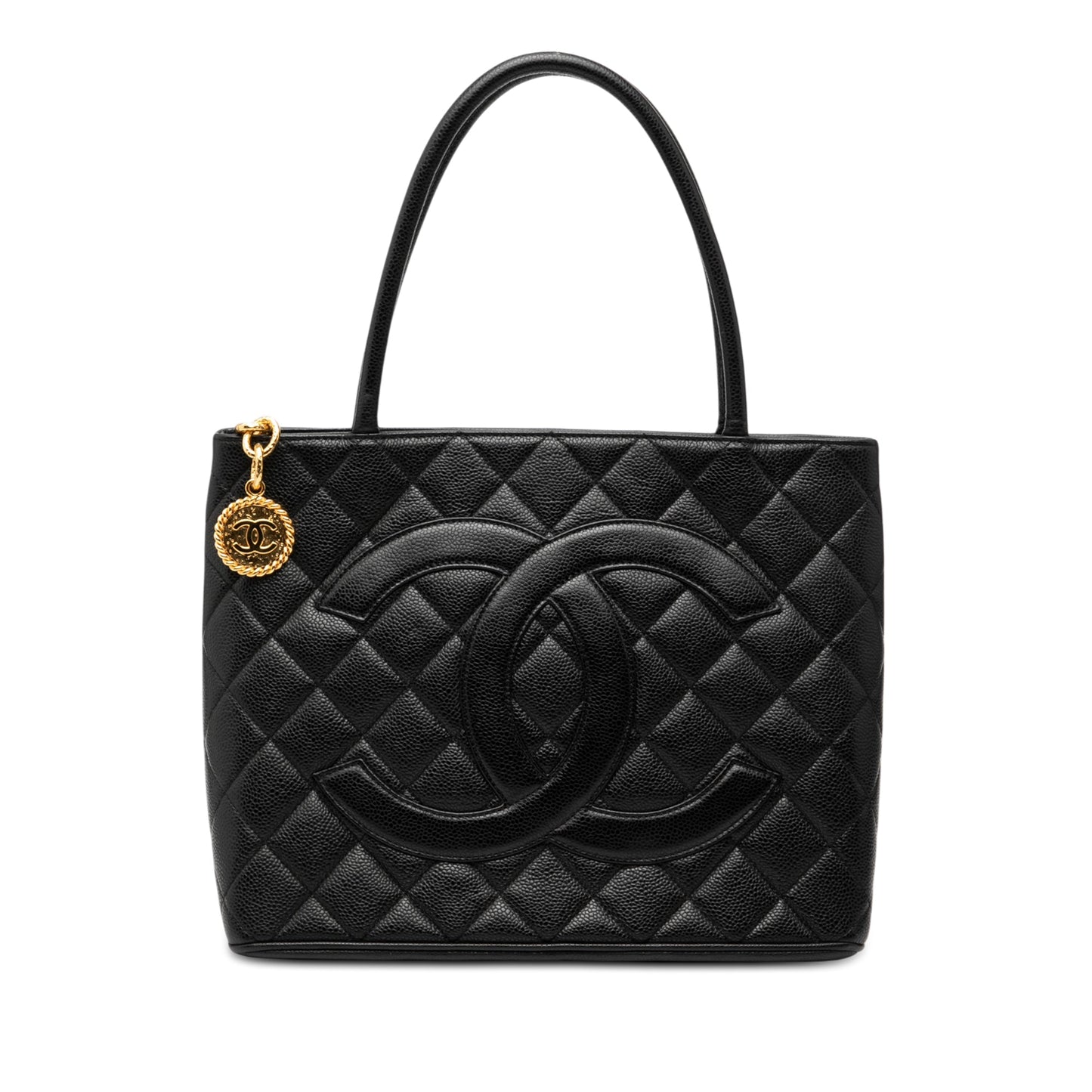 Chanel Caviar Medallion Tote